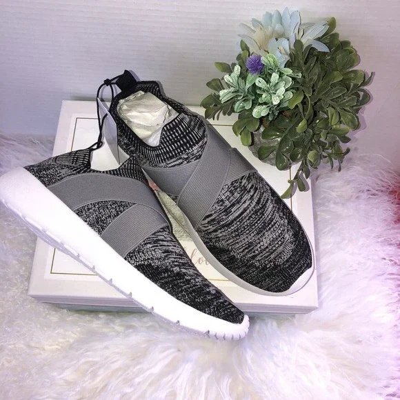 Women’s Slip On Sneakers Size L 9/10 West Loop Memory Foam - Picture 7 of 16